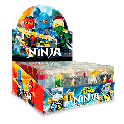 Block Heroes Ninja Display BL587