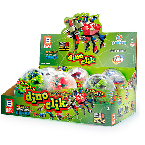 Dino Click Surpresa Display 2316