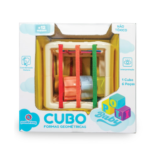 Cubo - Formas Geométrica Embalagem BB3014