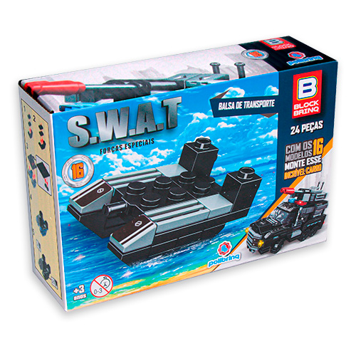 S.W.A.T Forças Especiais Balsa de Transporte BM040