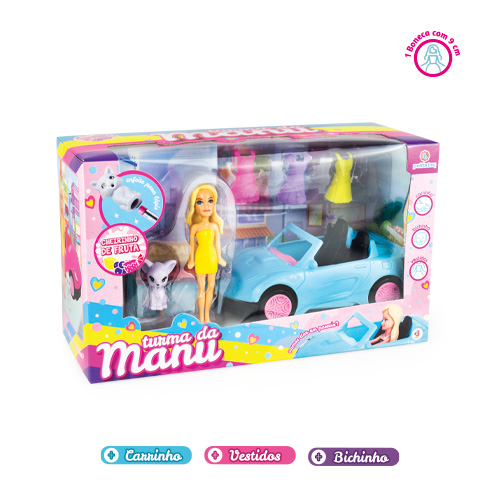 Turma da Manu Carrinho Embalagem BN5093